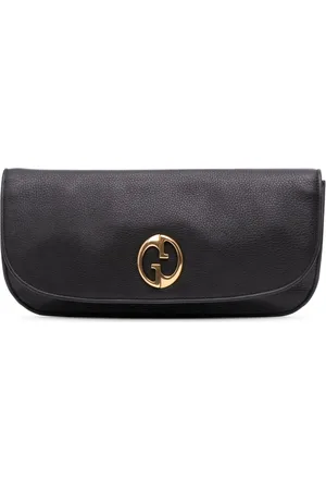 Gucci 2016-2024 Leather 1973 Flap Clutch