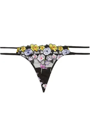 FLEUR DU MAL Eden Tanga mit G-Detail