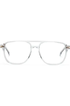 HUGO BOSS Semi-transparente Pilotenbrille