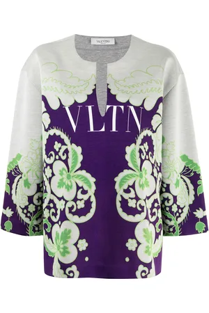VALENTINO GARAVANI Sweatshirt mit Blumen-Print