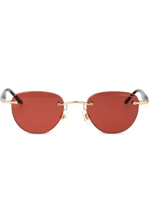 Montblanc Sonnenbrille mit rundem Gestell