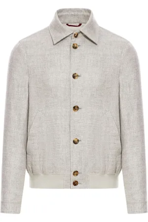 Brunello Cucinelli Jacke mit Knopfleiste