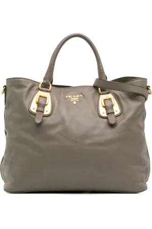 Prada 2010-2025 Soft Satchel-Tasche aus Kalbsleder