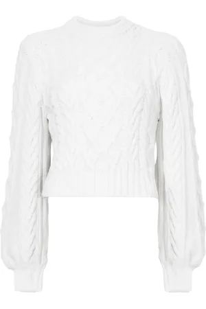 Proenza Schouler Merinopullover mit rundem Ausschnitt