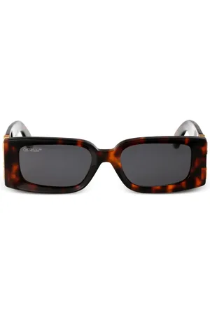 OFF-WHITE Roma Sonnenbrille in Schildpattoptik