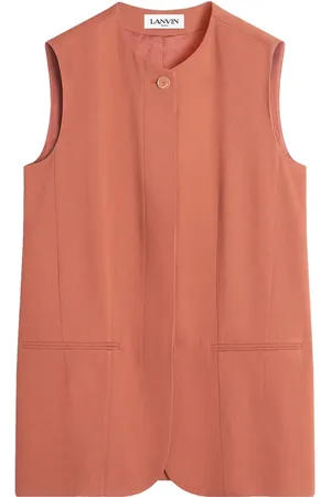 Lanvin Weste mit rundem Ausschnitt