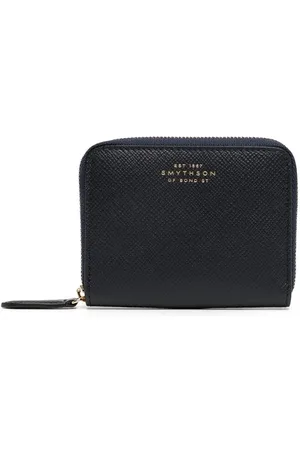SMYTHSON Portemonnaie aus gekörntem Leder