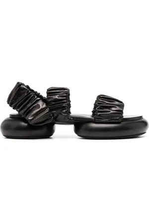 Jil Sander Sandalen mit gerafften Riemen 45mm