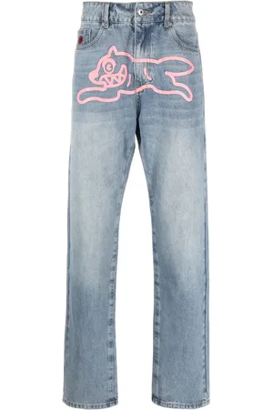 ICECREAM Running Dog Straight-Leg-Jeans
