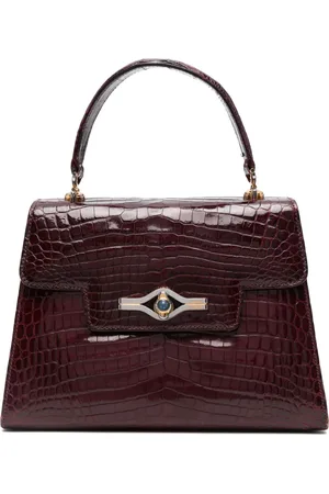 Gucci Handtasche mit Kroko-Effekt