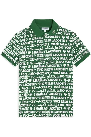 Lacoste Poloshirt mit Logo-Print
