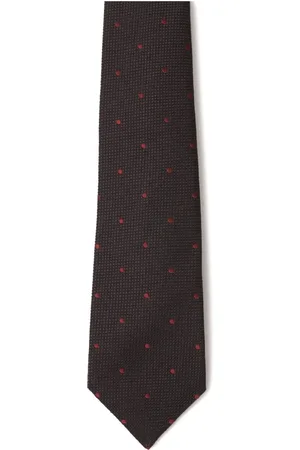 Kiton Gepunktete Krawatte
