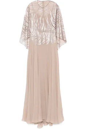 Elie saab Embroidered maxi dress