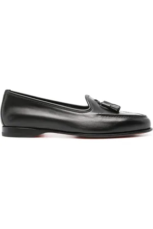 santoni Loafer mit Quasten