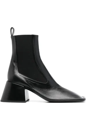 Jil Sander Stiefeletten mit eckiger Kappe