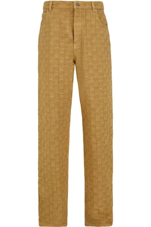 Salvatore Ferragamo Jeans mit Monogramm
