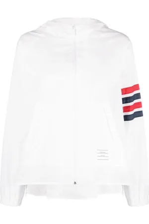 Thom Browne Cropped-Jacke mit Streifen