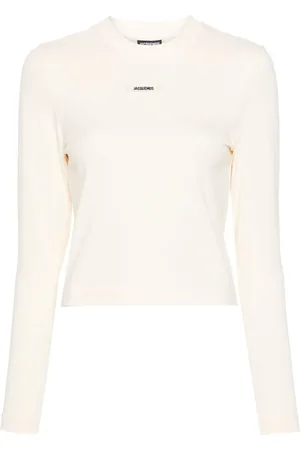 Jacquemus T-Shirt mit Logo-Applikation