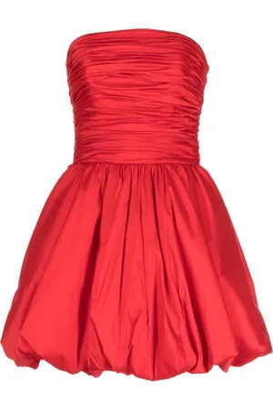 Amsale Kleid mit geraffter Taille