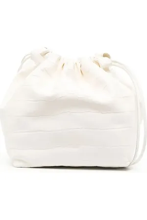 Jil Sander Schultertasche mit Kroko-Effekt