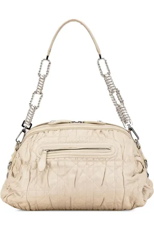 Dior 2011 Cannage Delices Satchel-Tasche aus Lammleder