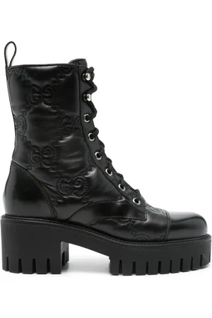 Gucci Gesteppte Bikerstiefel 30mm