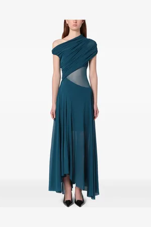 Serafini Gerafftes Maxikleid