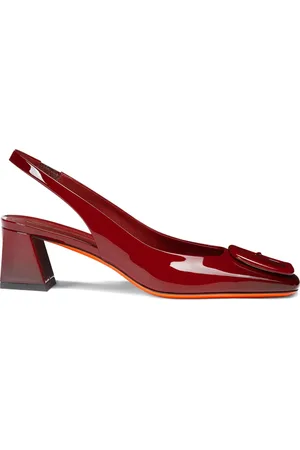 santoni Pumps aus Lackleder 50mm