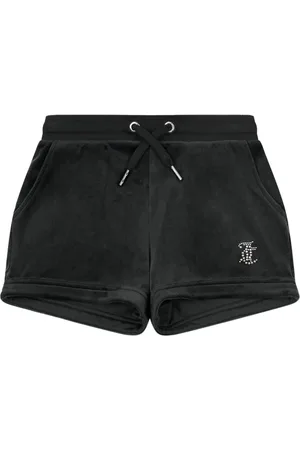 Juicy Couture Shorts mit Nietenlogo