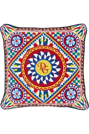 Dolce & Gabbana Kissen mit Carretto-Print