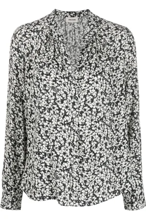 Zadig & Voltaire Bluse mit Blumen-Print