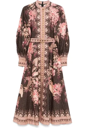ZIMMERMANN Kleid aus Leinen
