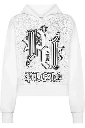 Philipp Plein Gothic Plein Hoodie mit Strass