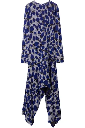 Burberry Jacquard-Kleid mit Erdbeeren