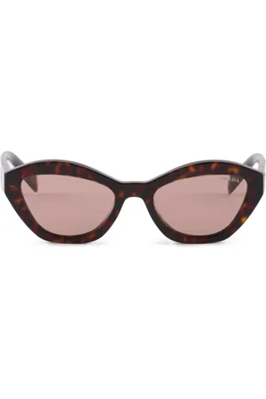 Prada Sonnenbrille mit geometrischem Gestell