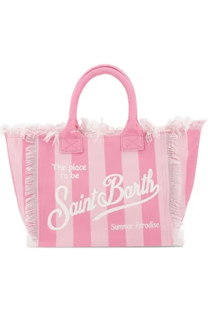 MC2 SAINT BARTH Gestreifte Vanity Tote Bag