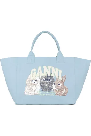 Ganni Tote Bag aus recycelter Baumwolle