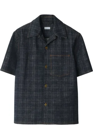Burberry Kariertes Jeanshemd