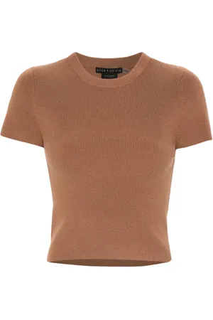 ALICE+OLIVIA Kurzärmeliges Strickoberteil
