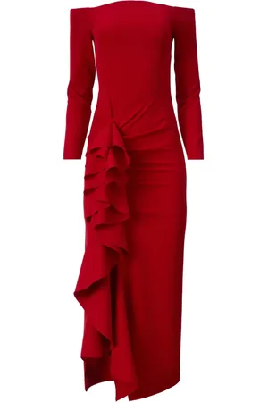 MOOS Schulterfreies Kleid