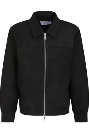 SELECTED Suede bomber jacket