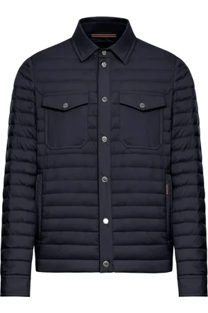 MOORER Quilted padded jacket