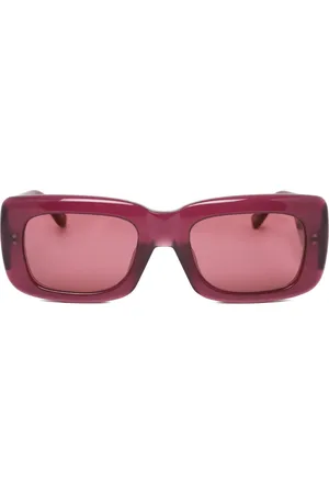 The Attico Sonnenbrille mit eckigem Gestell