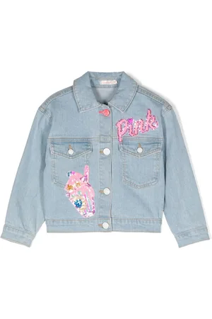 Billieblush Jeansjacke mit Pailletten