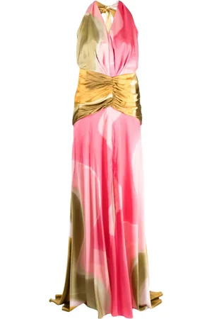 Silvia Tcherassi Maxikleid mit Neckholder