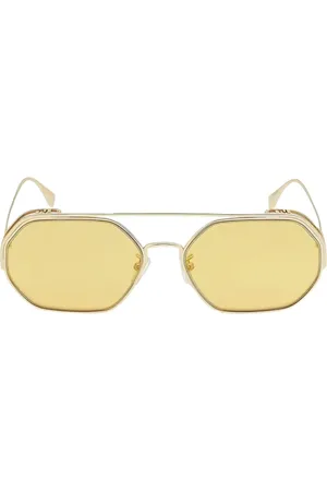 Fendi Sonnenbrille mit geometrischem Gestell
