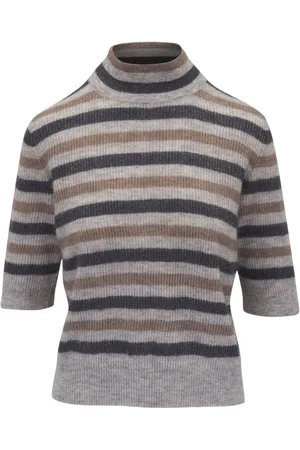 Brunello Cucinelli Gestreifter Pullover