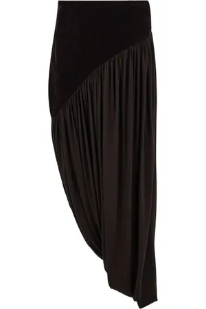 Salvatore Ferragamo Stretch draped skirt