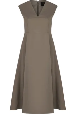 Gran Sasso V-neck dress