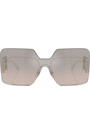 VERSACE Sonnenbrille mit Oversized-Gestell